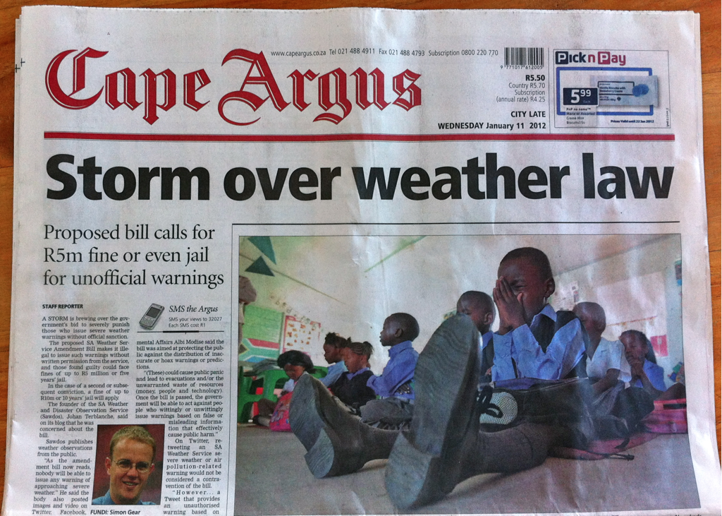 Featured Post Image - The SA weather service amendment bill and why it kills off private competition